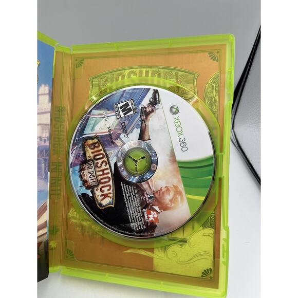 BioShock Infinite (Microsoft Xbox 360, 2013) Complete CIB Manual Rated M - Picture 7 of 8